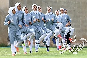 اردوی تدارکاتی تیم ملی فوتبال بانوان در اصفهان